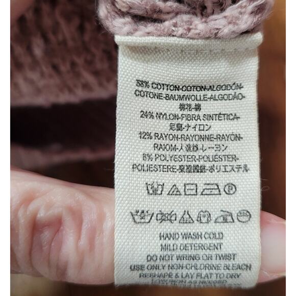 Free People By Your Side Cowl Neck or Off Shoulder Sweater Oversized XS - Picture 10 of 12